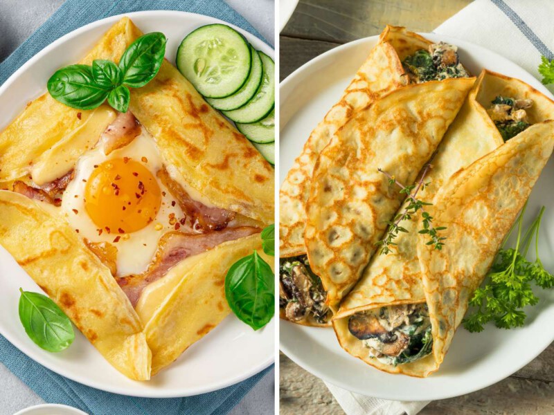 8 Recetas Fáciles De Crepes Salados Para Tu Próxima Merienda/Cena 8 Recetas Fáciles De Crepes Salados Para Tu Próxima Merienda/Cena