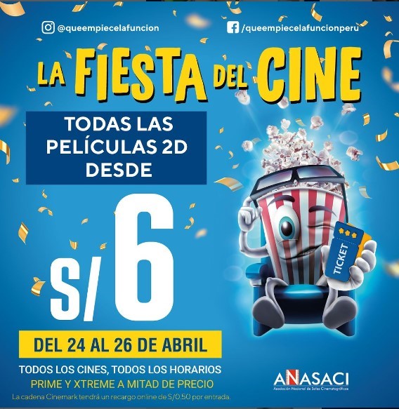 Ahorra En La Fiesta Del Cine 2025: Entradas A $3000 Y Programación Ahorra En La Fiesta Del Cine 2025: Entradas A $3000 Y Programación