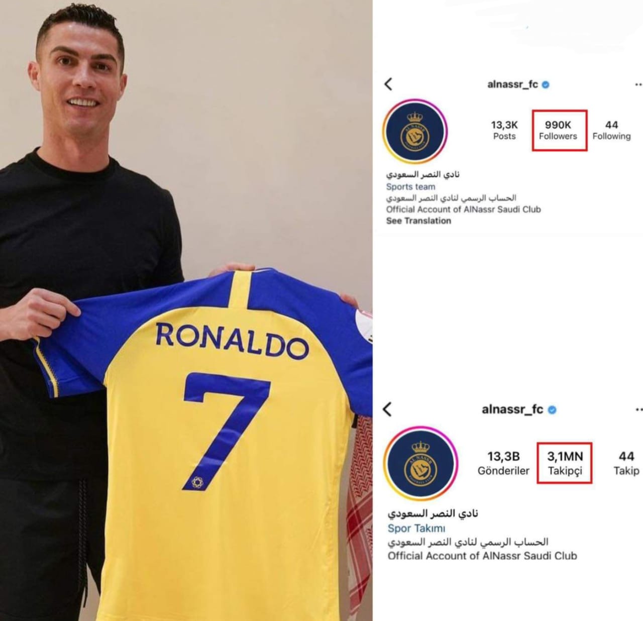 Al Nassr, Cristiano Ronaldo Ile 2 Yıl Daha Anlaştı Al Nassr, Cristiano Ronaldo Ile 2 Yıl Daha Anlaştı