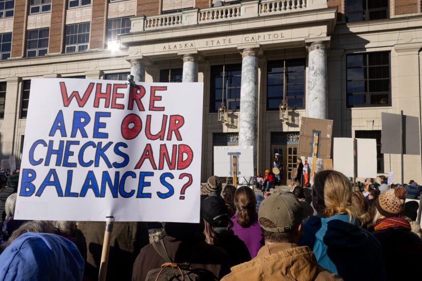 Alaskans Protest DOGE And Trump Administration Policies Alaskans Protest DOGE And Trump Administration Policies