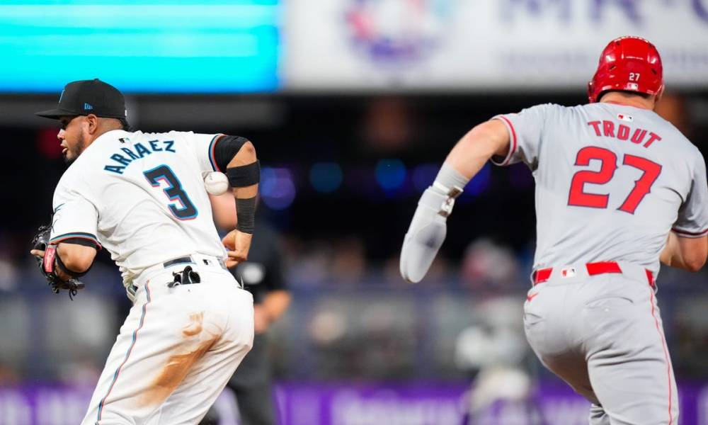 Angels' Offense Falters Again In Shutout Loss To Marlins Angels' Offense Falters Again In Shutout Loss To Marlins