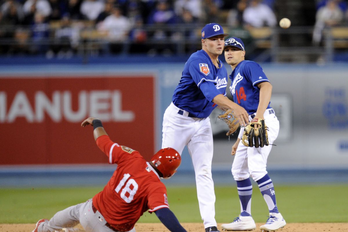 Angels Overcome Dodgers In Absence Of Key Shortstops Angels Overcome Dodgers In Absence Of Key Shortstops