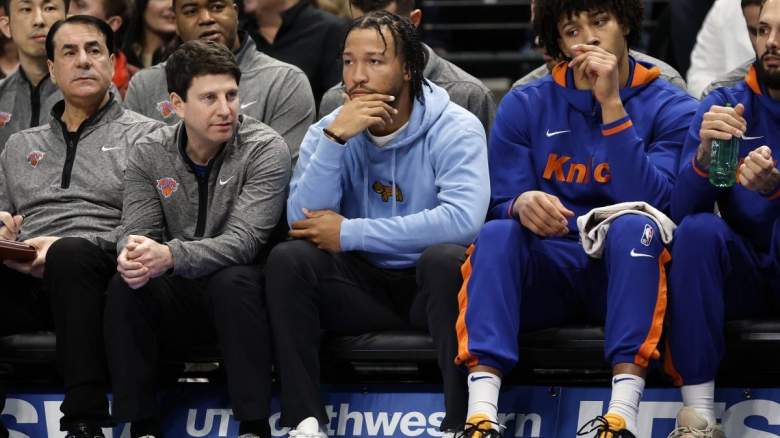 Ankle Injury Forces Jalen Brunson Out Of Knicks-Lakers Overtime Clash Ankle Injury Forces Jalen Brunson Out Of Knicks-Lakers Overtime Clash