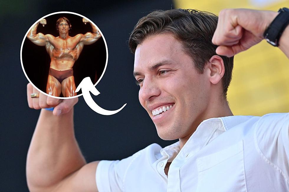 Arnold Schwarzenegger Büszke Fia: Joseph Baena Sikerei Arnold Schwarzenegger Büszke Fia: Joseph Baena Sikerei