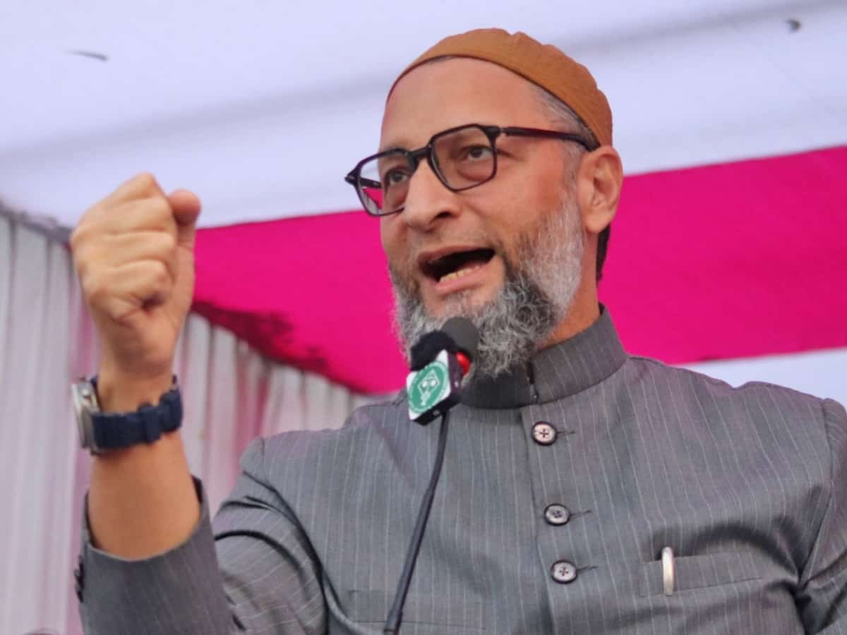 Asaduddin Owaisi's Eid Eve Post: A Ghibli-esque Stand For Palestine, Against Waqf Bill Asaduddin Owaisi's Eid Eve Post: A Ghibli-esque Stand For Palestine, Against Waqf Bill