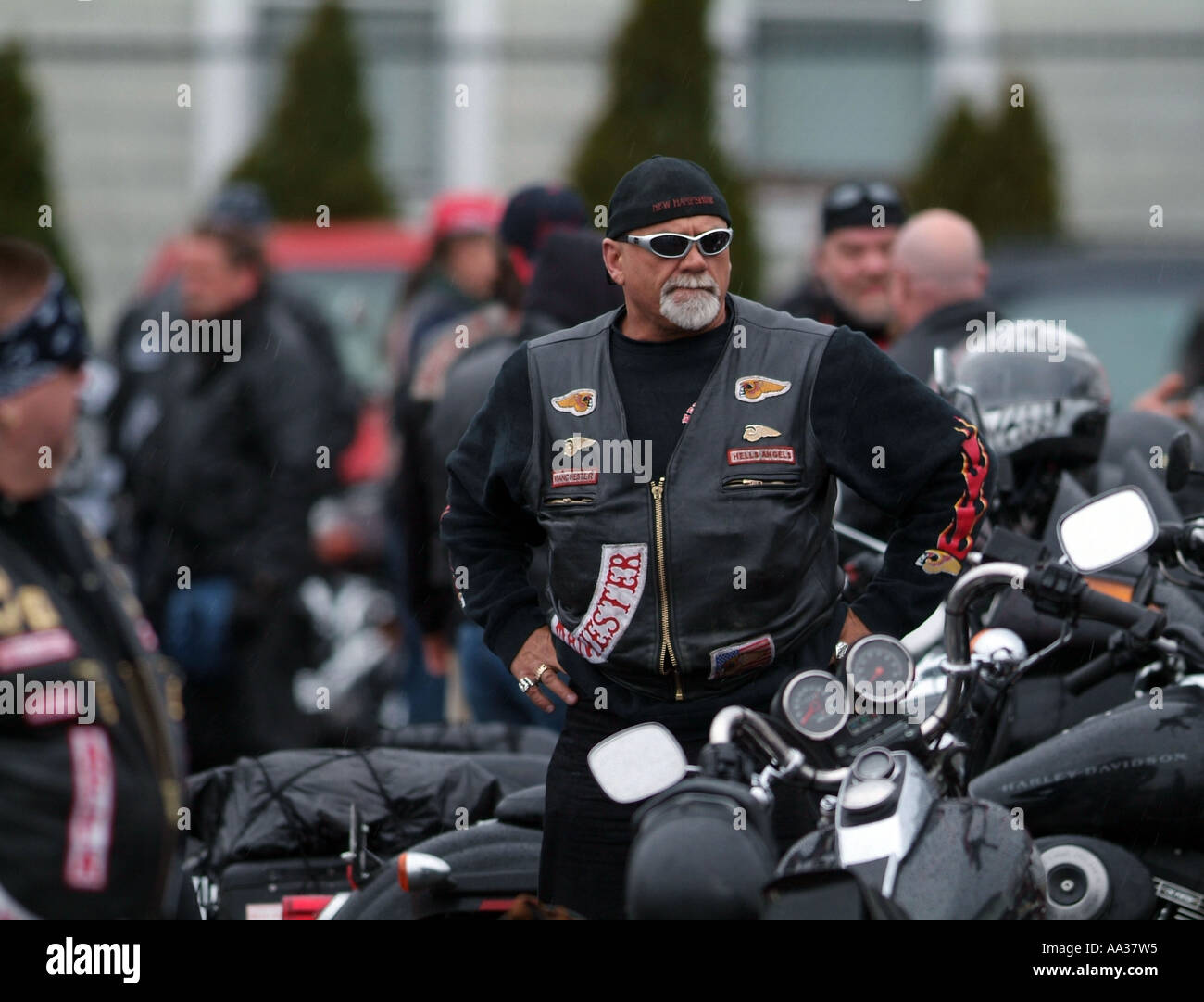 Bikers' Funeral: Hells Angels Members Pay Tribute Following Deadly Accident Bikers' Funeral: Hells Angels Members Pay Tribute Following Deadly Accident