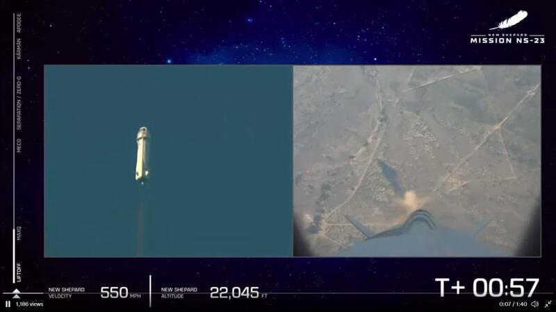 Blue Origin Rocket Launch Aborted: Subsystem Problem Delays Mission Blue Origin Rocket Launch Aborted: Subsystem Problem Delays Mission