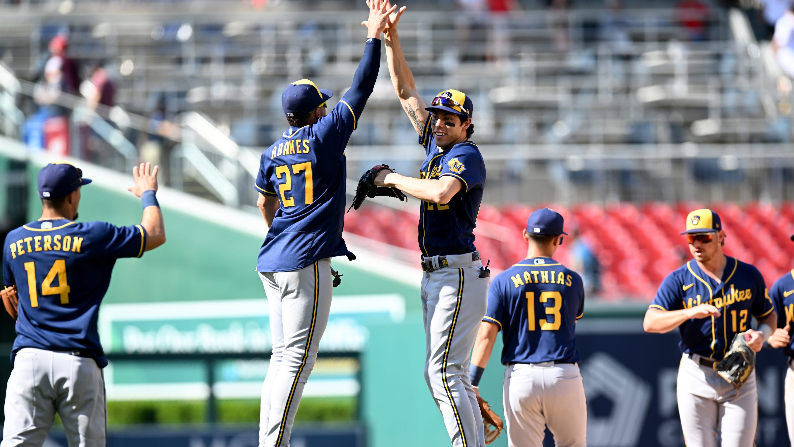 Brewers' Nine-Base Steal Spree Fuels Blowout Victory Brewers' Nine-Base Steal Spree Fuels Blowout Victory