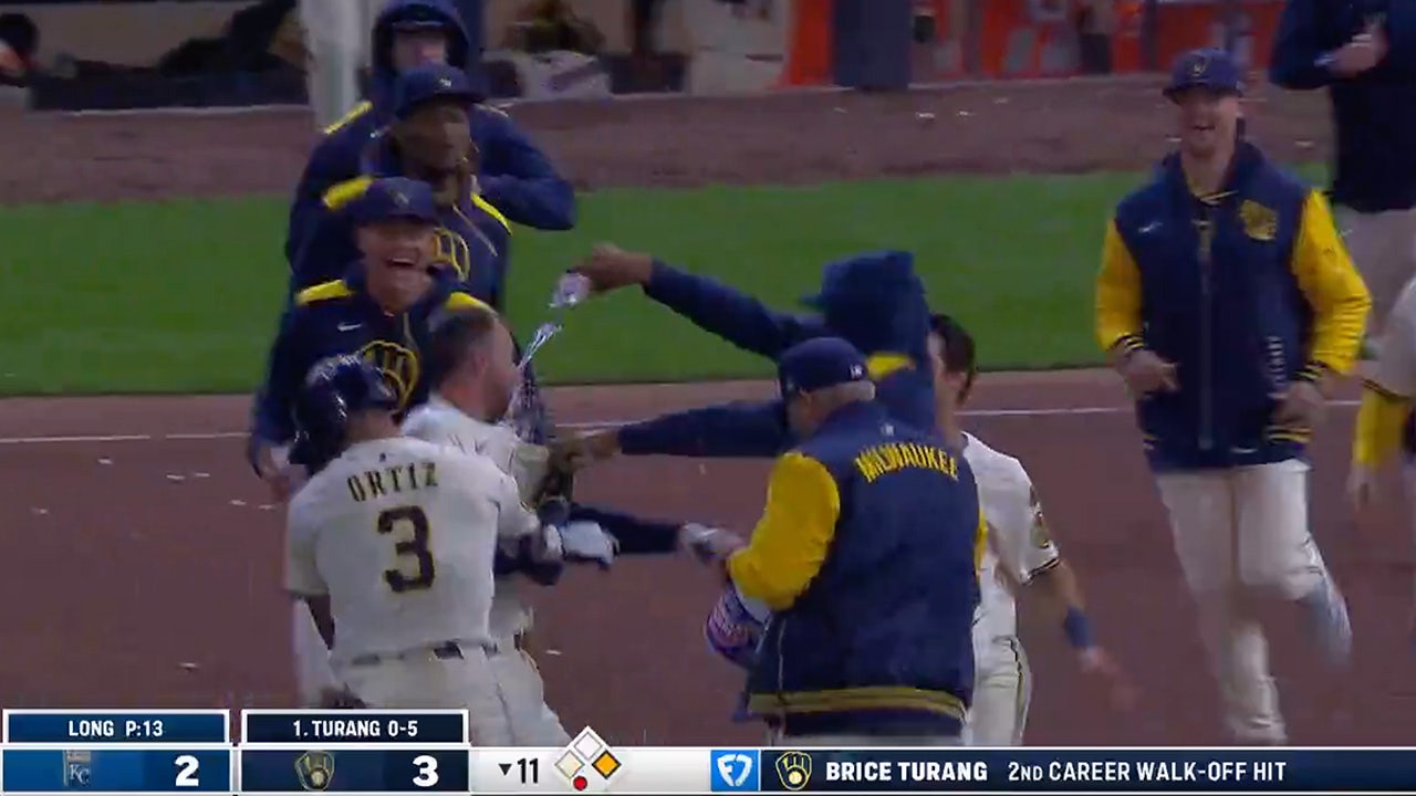 Brice Turang's Clutch Bunt: Brewers Defeat Royals In Walk-Off Fashion Brice Turang's Clutch Bunt: Brewers Defeat Royals In Walk-Off Fashion