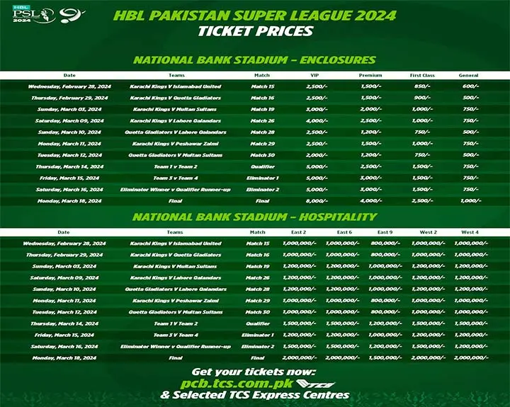 Buy Your PSL 10 Tickets Today!