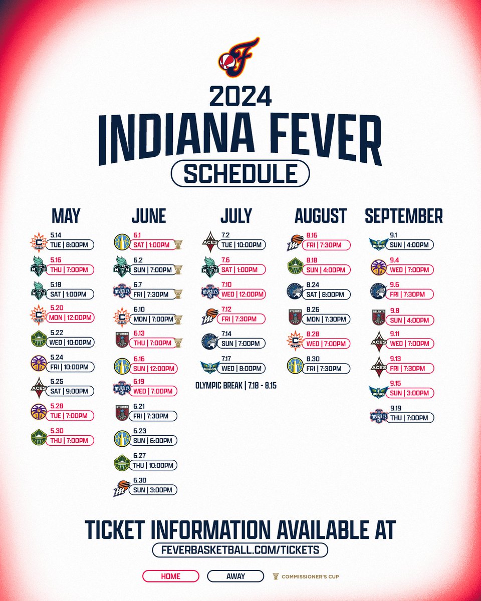 Caitlin Clark's Indiana Fever Debut: Preseason Schedule And Viewing Guide Caitlin Clark's Indiana Fever Debut: Preseason Schedule And Viewing Guide