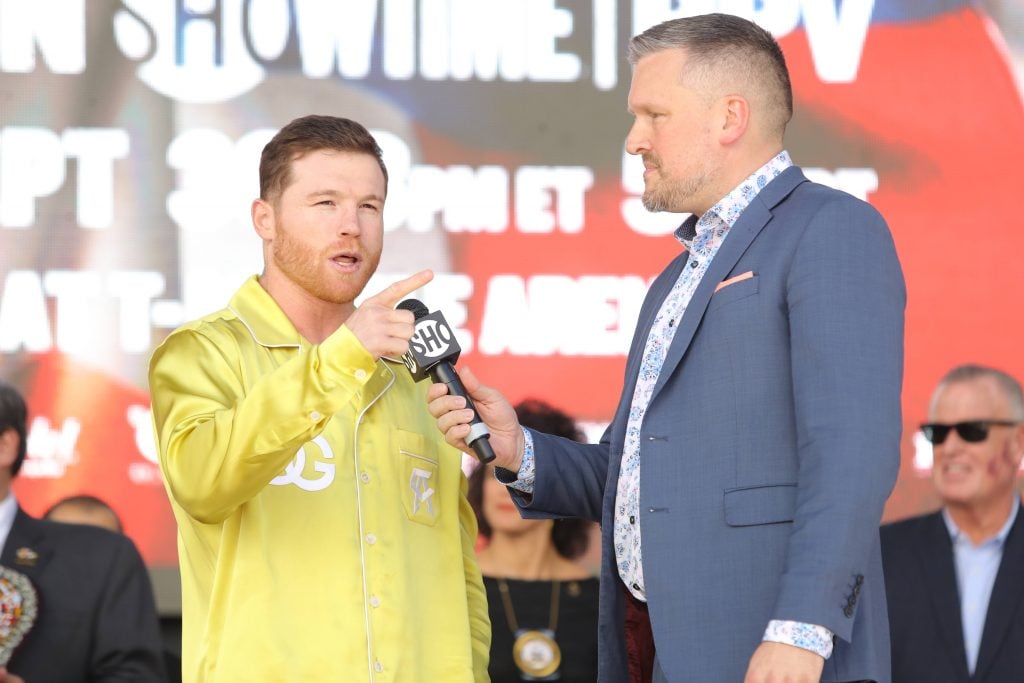 Canelo Alvarez Shares Marriage Wisdom With Jake Paul Following Engagement Canelo Alvarez Shares Marriage Wisdom With Jake Paul Following Engagement
