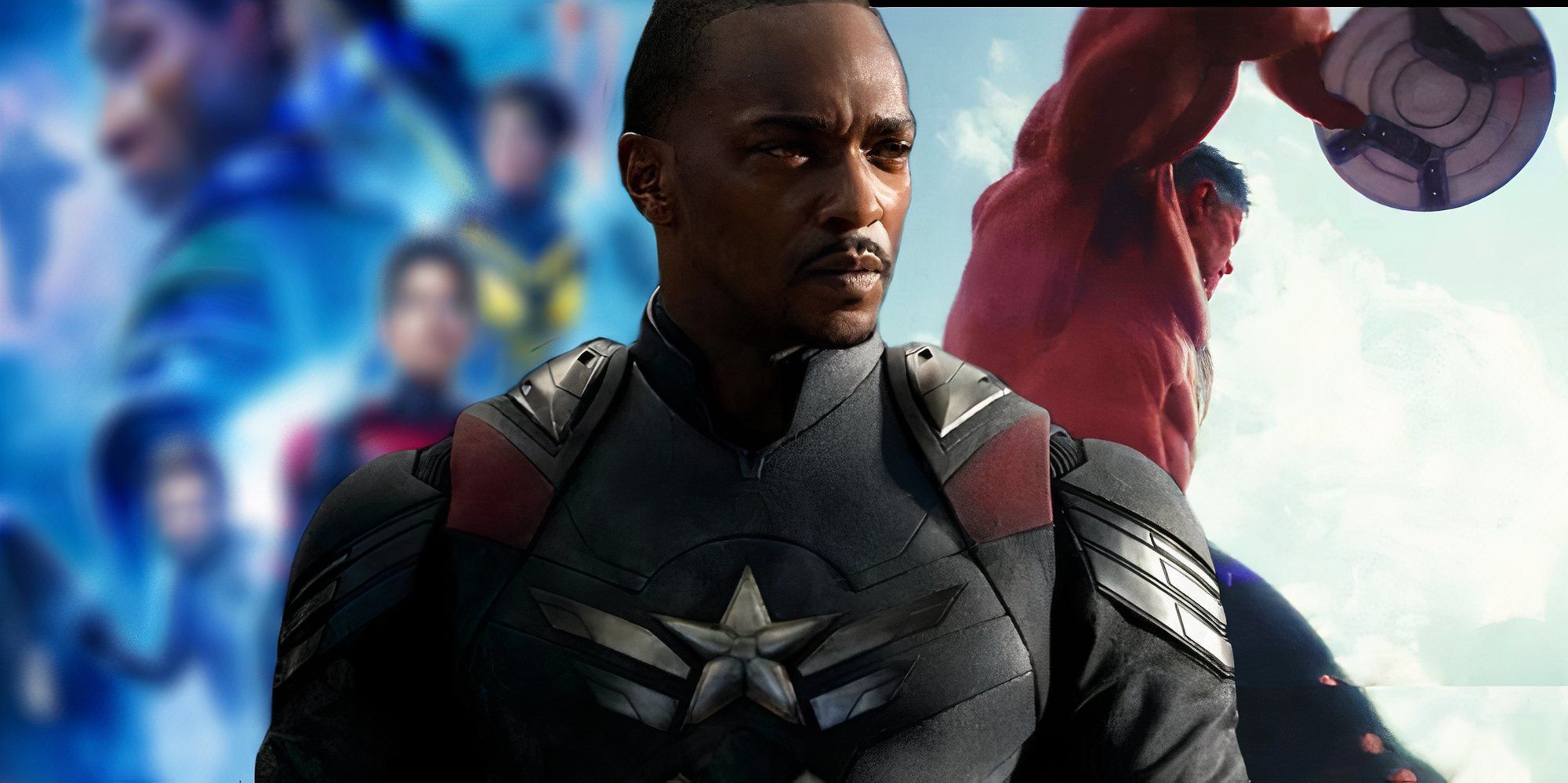 Captain America: Brave New World - Sam Wilson & Red Hulk In Disney 2D Animation Captain America: Brave New World - Sam Wilson & Red Hulk In Disney 2D Animation