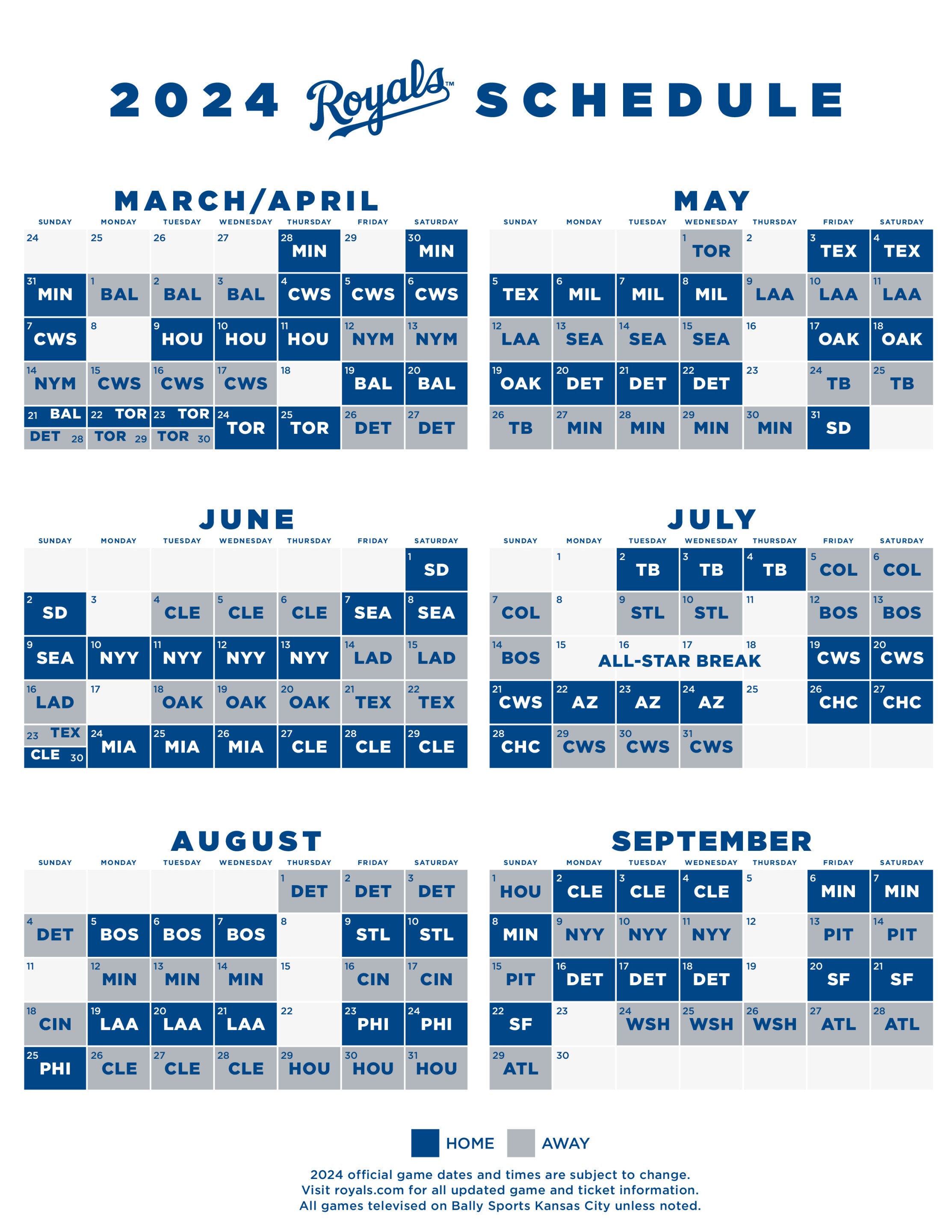 Catch Every Kansas City Royals Game: CBS & KCTV5 Broadcast Schedule Catch Every Kansas City Royals Game: CBS & KCTV5 Broadcast Schedule