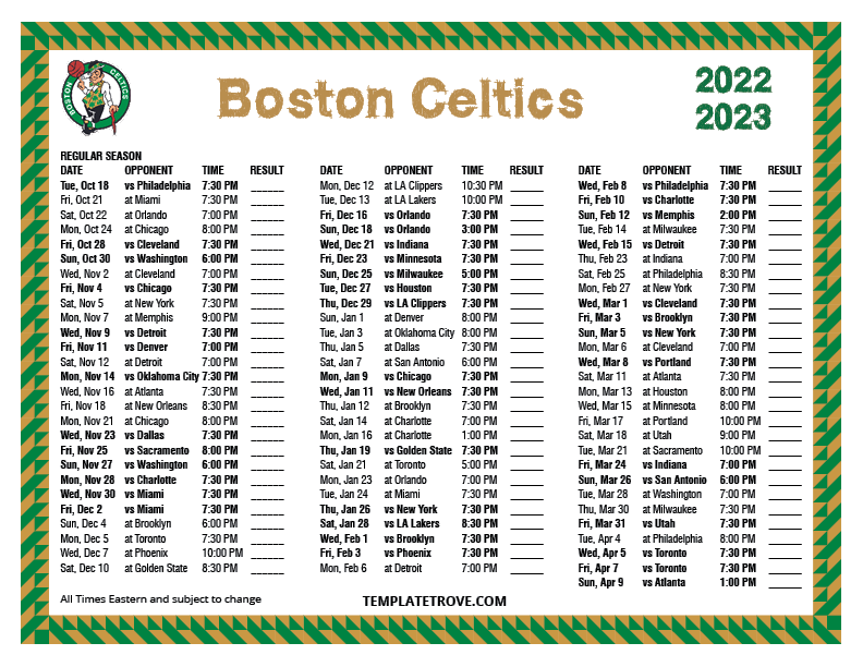 Celtics Vs. Magic Playoff Schedule: Full Game Details Celtics Vs. Magic Playoff Schedule: Full Game Details