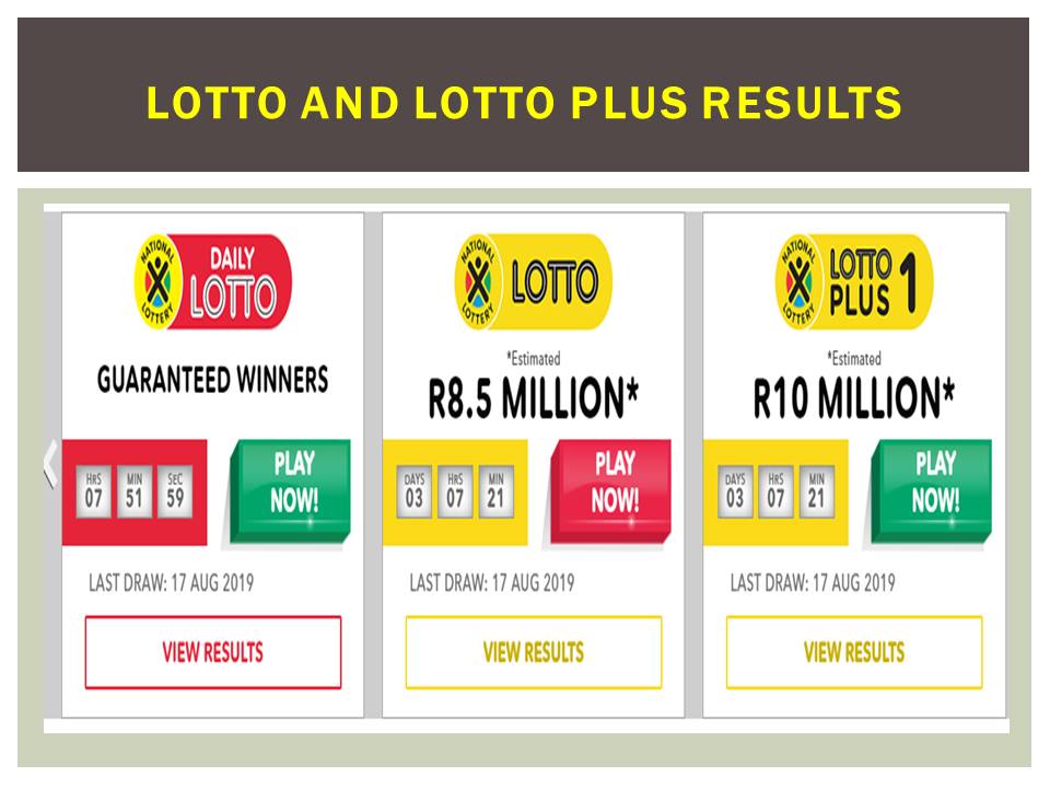 Check The Latest Lotto, Lotto Plus 1 & Lotto Plus 2 Results Here Check The Latest Lotto, Lotto Plus 1 & Lotto Plus 2 Results Here