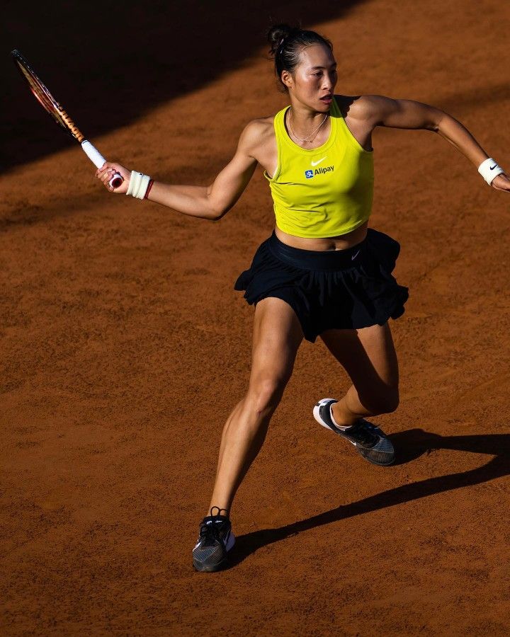 China's Zheng Qinwen Advances To Italian Open Last 16
