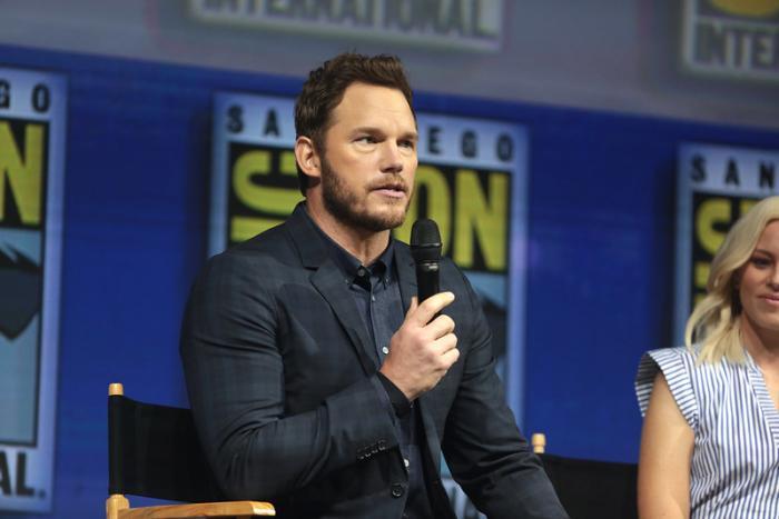 Chris Pratt Reacts To Patrick Schwarzenegger's White Lotus Scene Chris Pratt Reacts To Patrick Schwarzenegger's White Lotus Scene