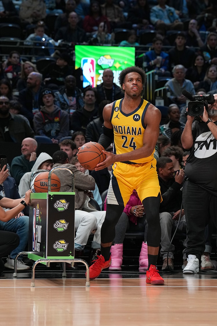 Close Call: Herro Beats Hield In NBA 3-Point Contest Close Call: Herro Beats Hield In NBA 3-Point Contest
