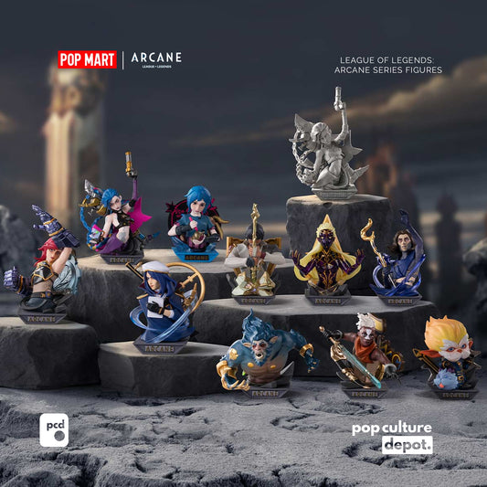 Collect Them All: The Official POP MART Arcane League Of Legends Blind Boxes