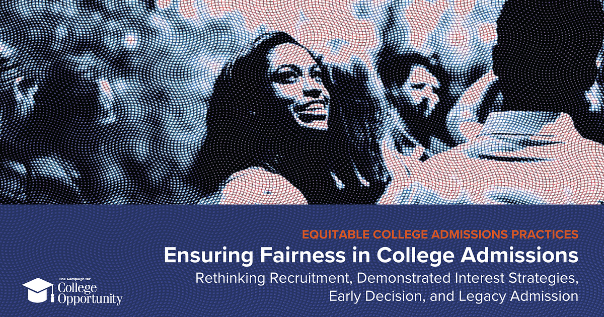 College Admissions: Rethinking Standards And Diversity Policies College Admissions: Rethinking Standards And Diversity Policies