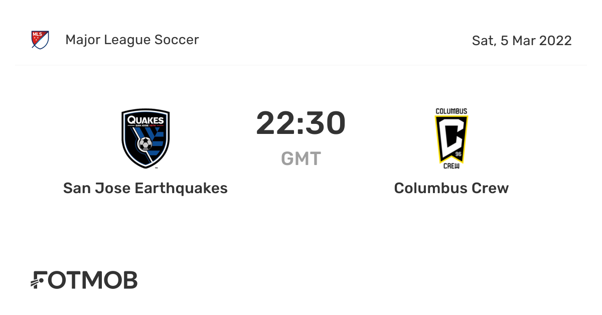 Columbus Crew Defeats San Jose Earthquakes 2-1 After Initial Loss Columbus Crew Defeats San Jose Earthquakes 2-1 After Initial Loss