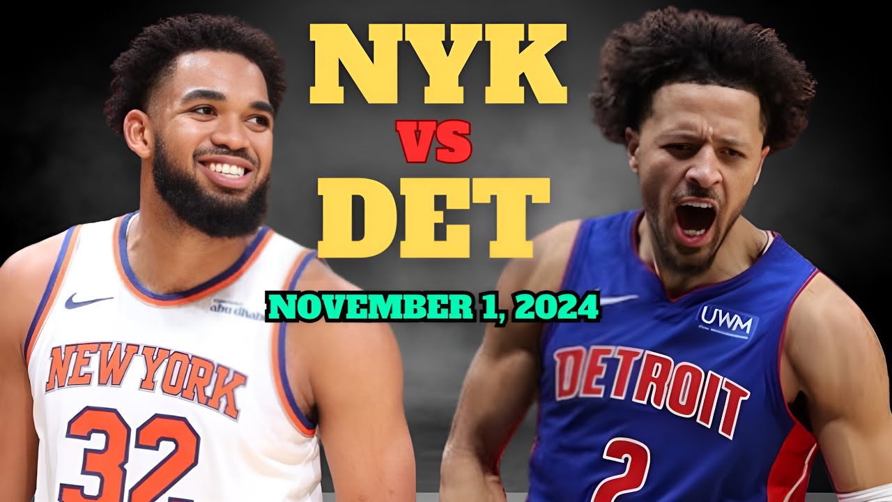 Comparing The Detroit Pistons And New York Knicks' 2023-2024 Season Performance
