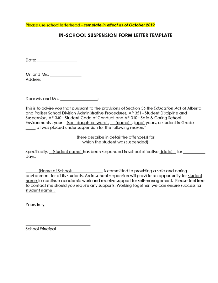 Consequences Of School Suspension: A Critical Analysis Consequences Of School Suspension: A Critical Analysis