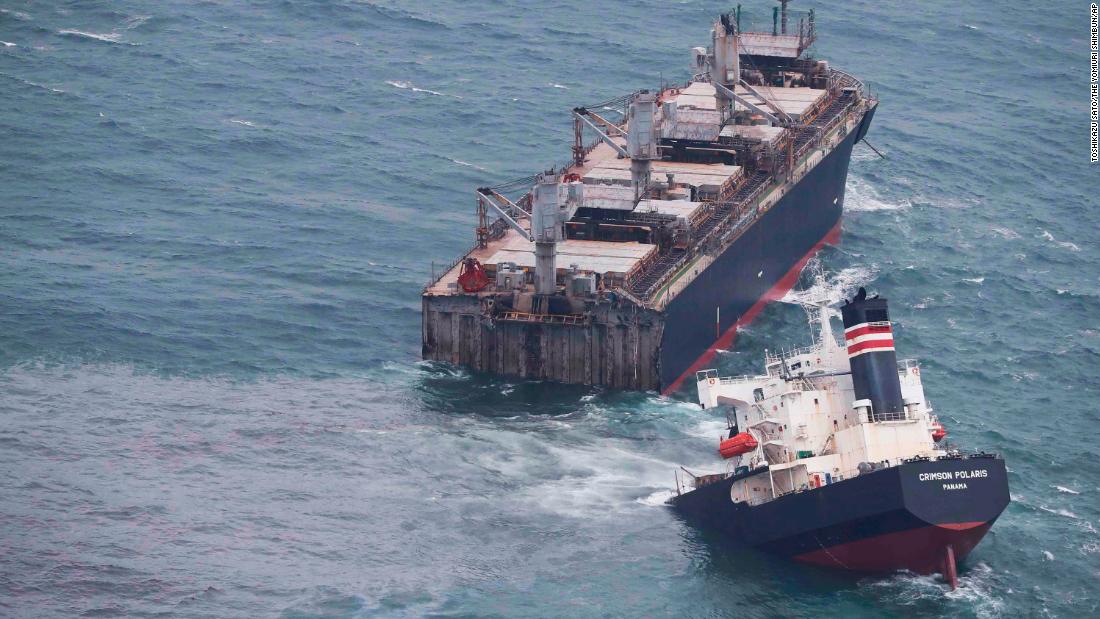 Container Ship Runs Aground On Man's Lawn: CNN Report Container Ship Runs Aground On Man's Lawn: CNN Report