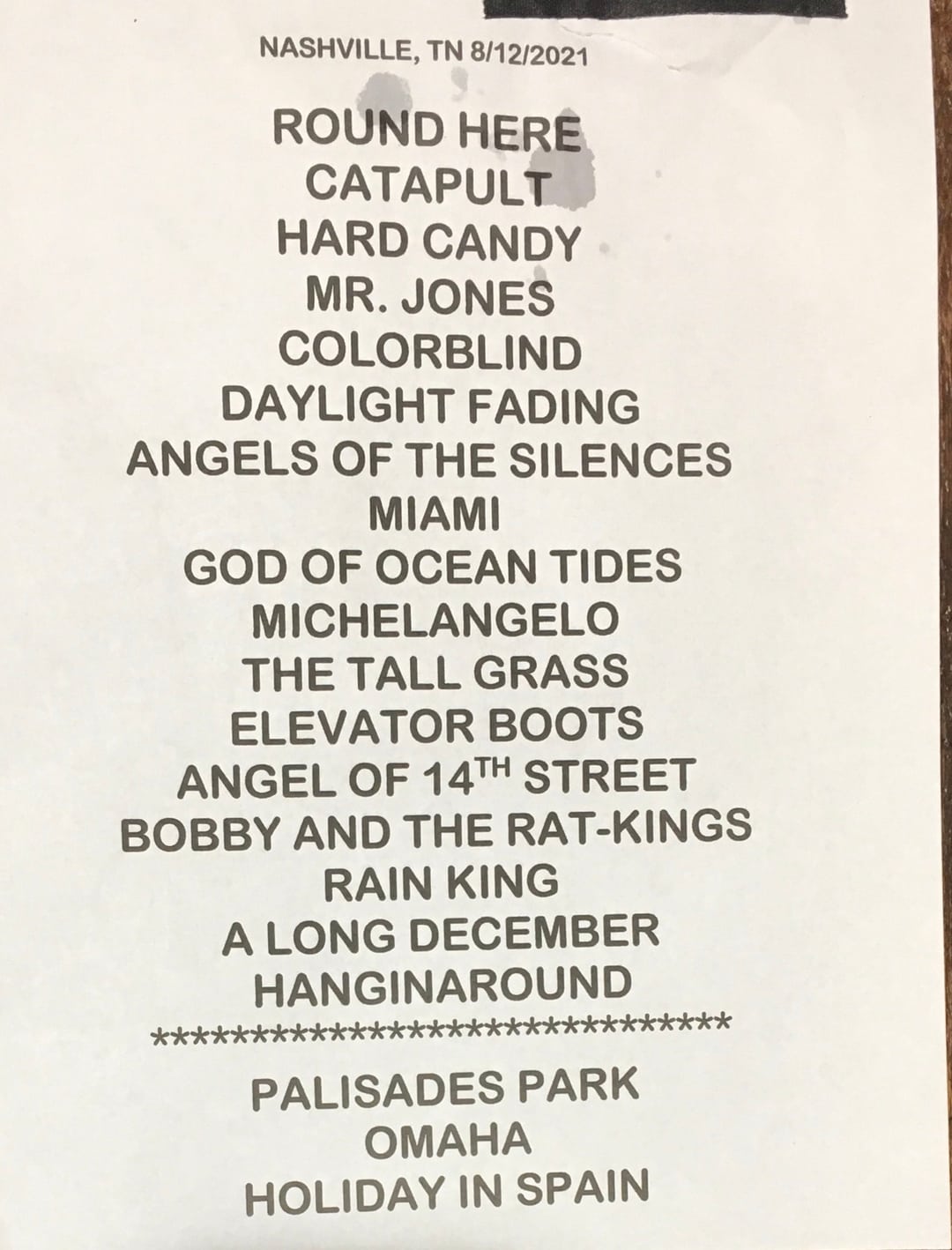 Counting Crows 2025 Setlist Predictions: What To Expect On Tour Counting Crows 2025 Setlist Predictions: What To Expect On Tour