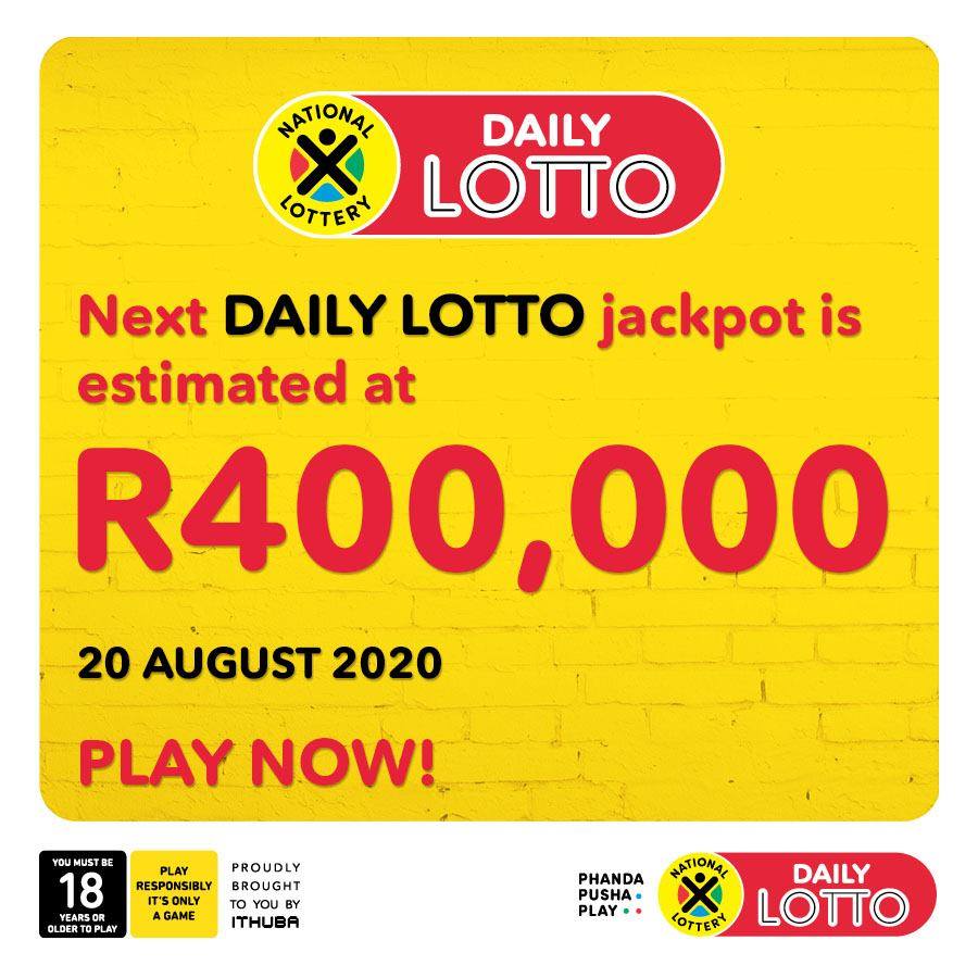 Daily Lotto Results - Friday 18th April 2025 Daily Lotto Results - Friday 18th April 2025