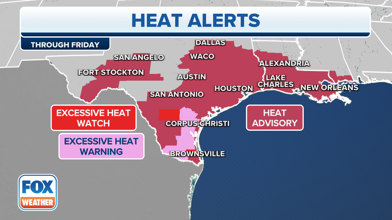 Dangerous Heat: Texas Issues Warning As Temperatures Reach 111°F Dangerous Heat: Texas Issues Warning As Temperatures Reach 111°F
