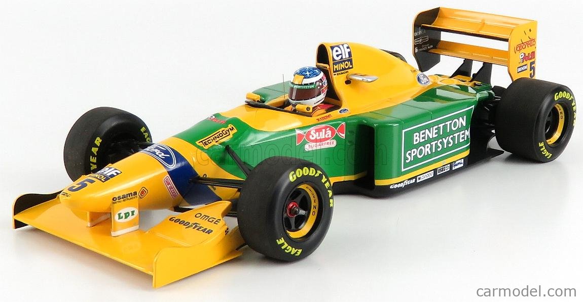 Detailed Look: Michael Schumacher's Benetton F1 Show Car Auction