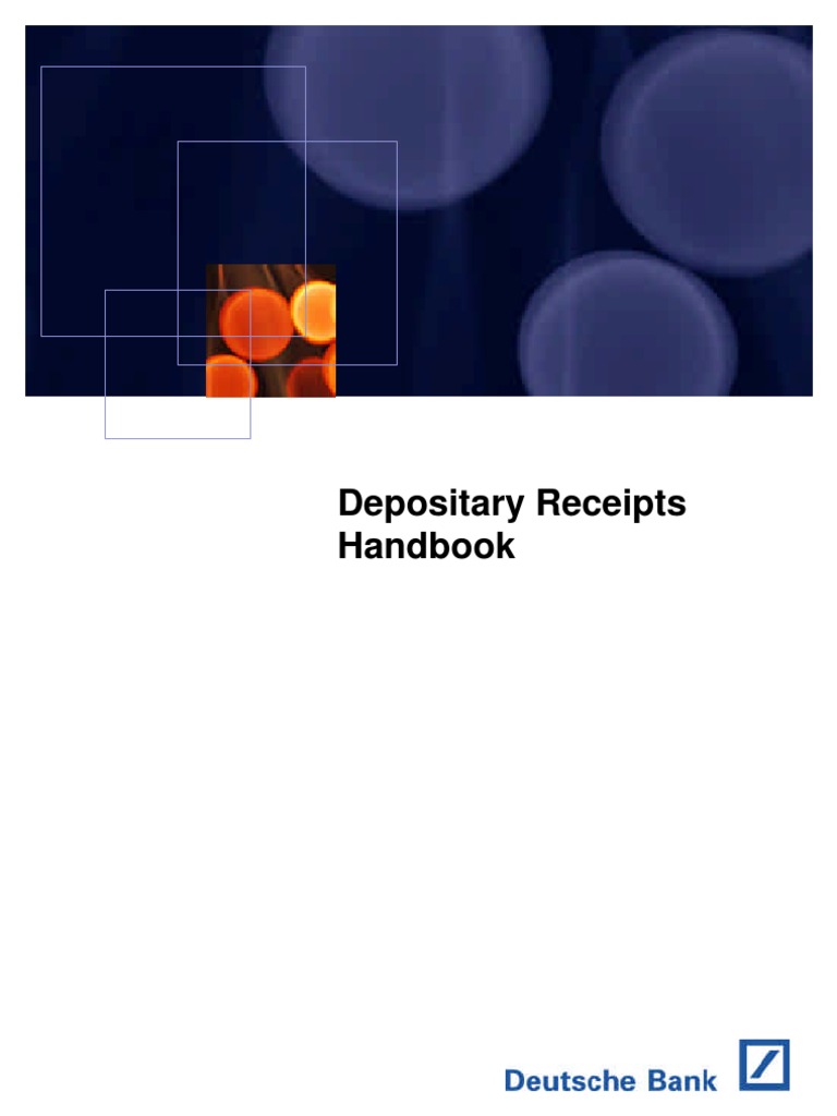 Deutsche Bank: Depositary Bank For Epiroc ADR Programs Deutsche Bank: Depositary Bank For Epiroc ADR Programs