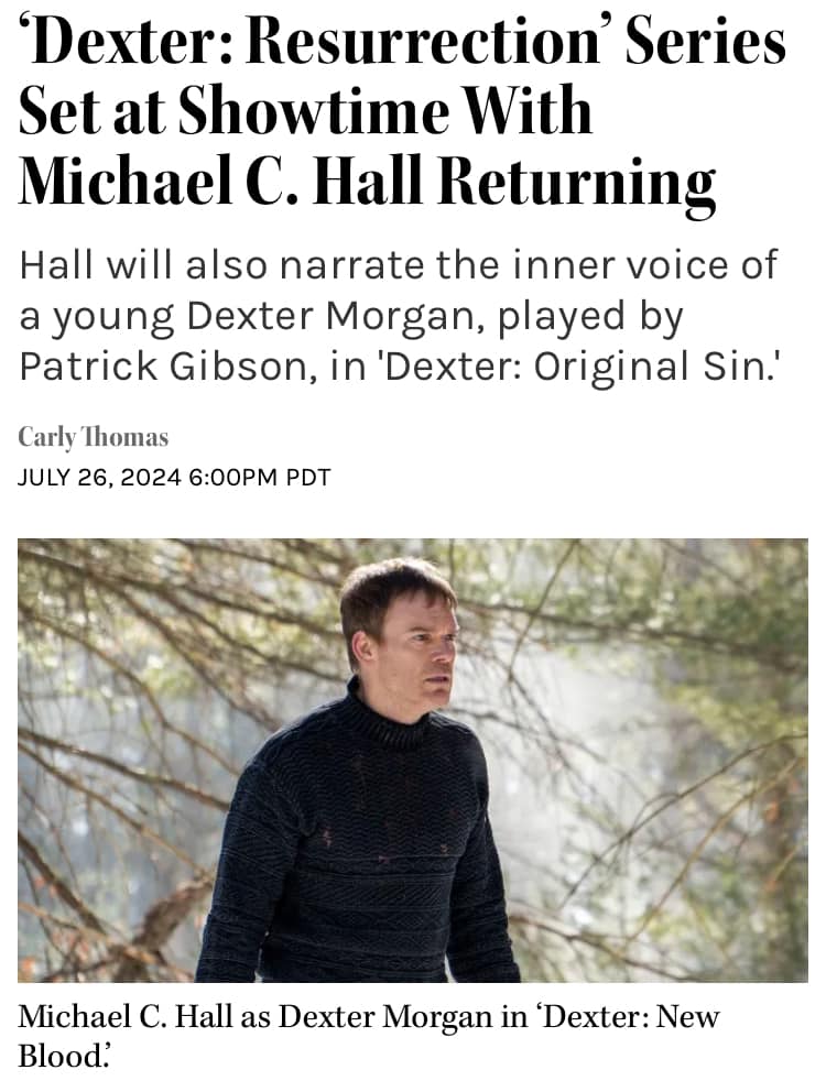 Dexter: Resurrection – Ein Kult-Comeback? Dexter: Resurrection – Ein Kult-Comeback?