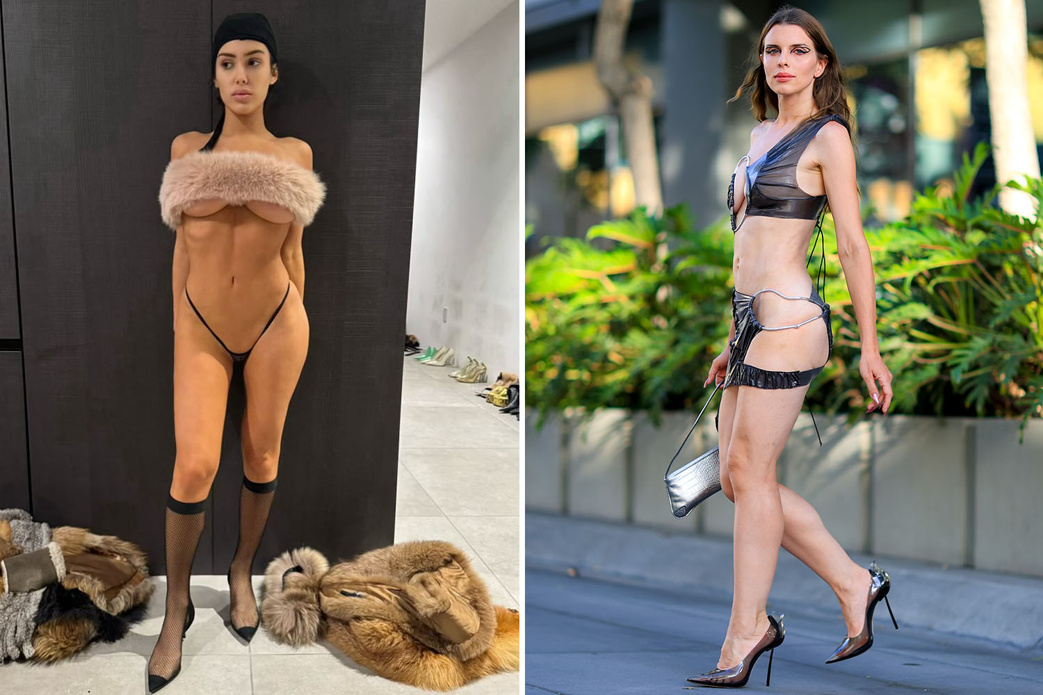 Did Julia Fox Copy Bianca Censori? Fans React To Risqué Outfit Did Julia Fox Copy Bianca Censori? Fans React To Risqué Outfit