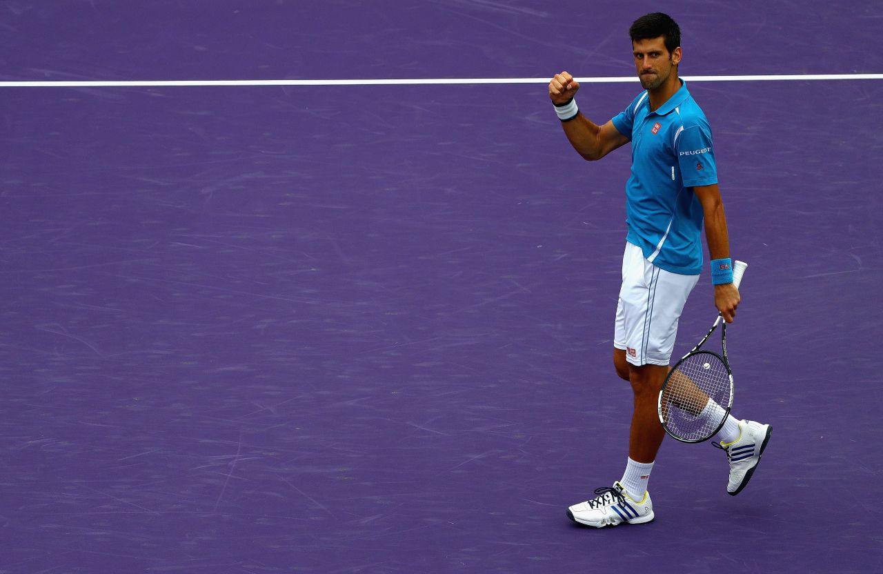 Djokovic Miami Açık Finaline Ulaştı Djokovic Miami Açık Finaline Ulaştı
