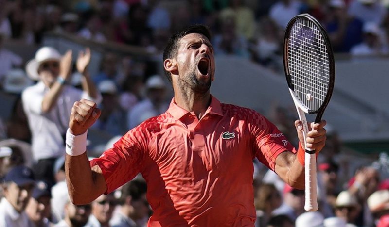Djokovic's Winning Start At The French Open Djokovic's Winning Start At The French Open
