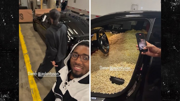 Donovan Mitchell's Popcorn Prediction: Cavs Rookie's Car Filled Donovan Mitchell's Popcorn Prediction: Cavs Rookie's Car Filled