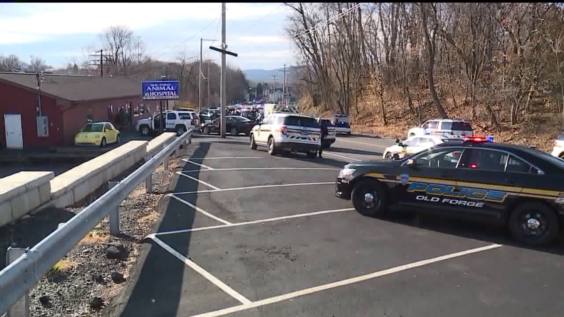 Dramatic Highway Refuel During Police Chase Dramatic Highway Refuel During Police Chase