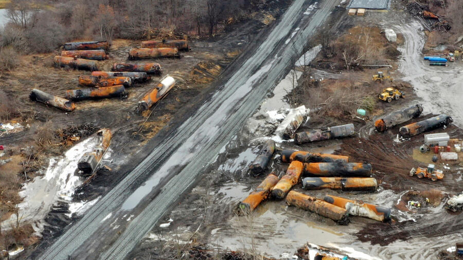 East Palestine's Toxic Legacy: Building Contamination After The Train Derailment East Palestine's Toxic Legacy: Building Contamination After The Train Derailment