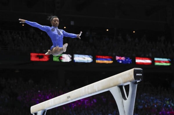 El Apoyo De Simone Biles A La Gimnasta Que Imitó Su Emblemático Salto El Apoyo De Simone Biles A La Gimnasta Que Imitó Su Emblemático Salto