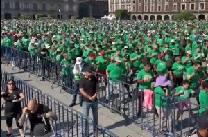 El Zócalo Se Convierte En Ring: Fotos De La Clase Nacional De Boxeo