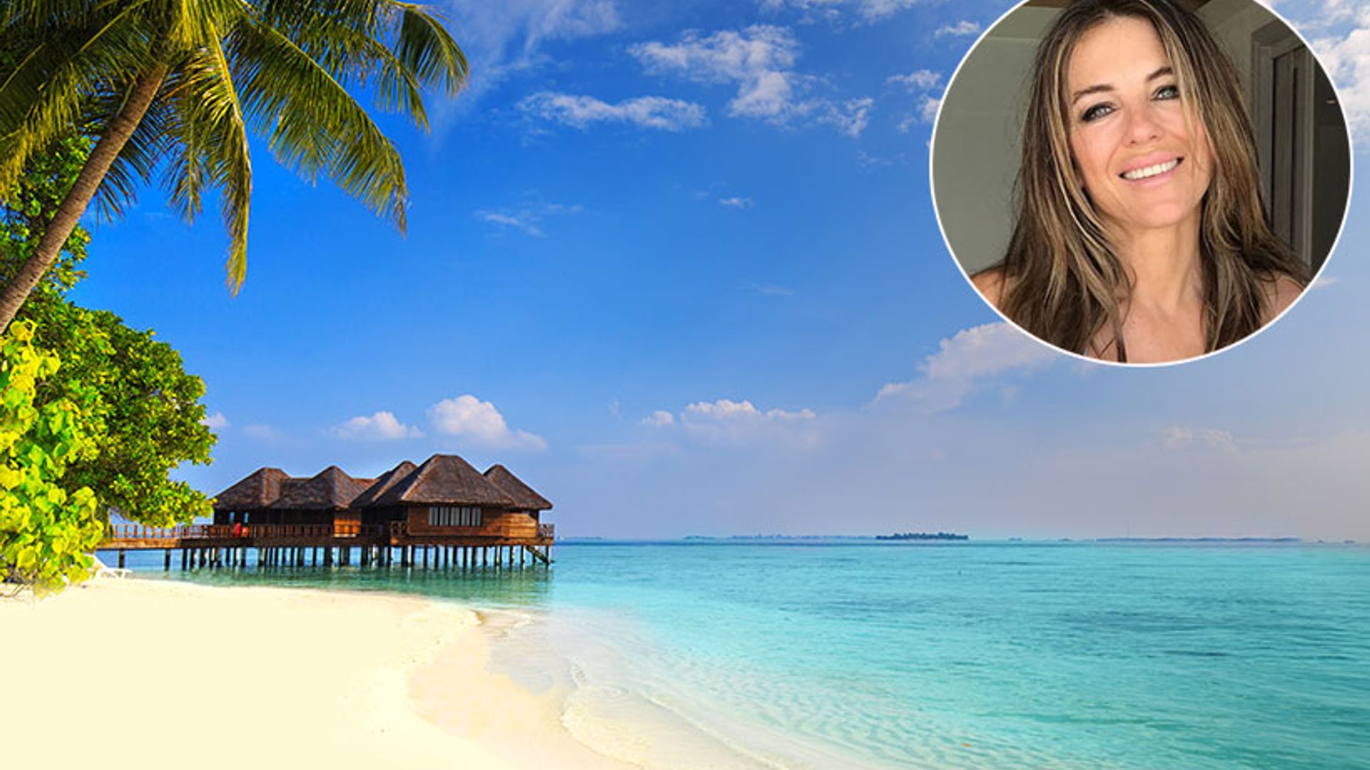 Elizabeth Hurley Rocks Bikinis On Luxurious Maldives Holiday Elizabeth Hurley Rocks Bikinis On Luxurious Maldives Holiday