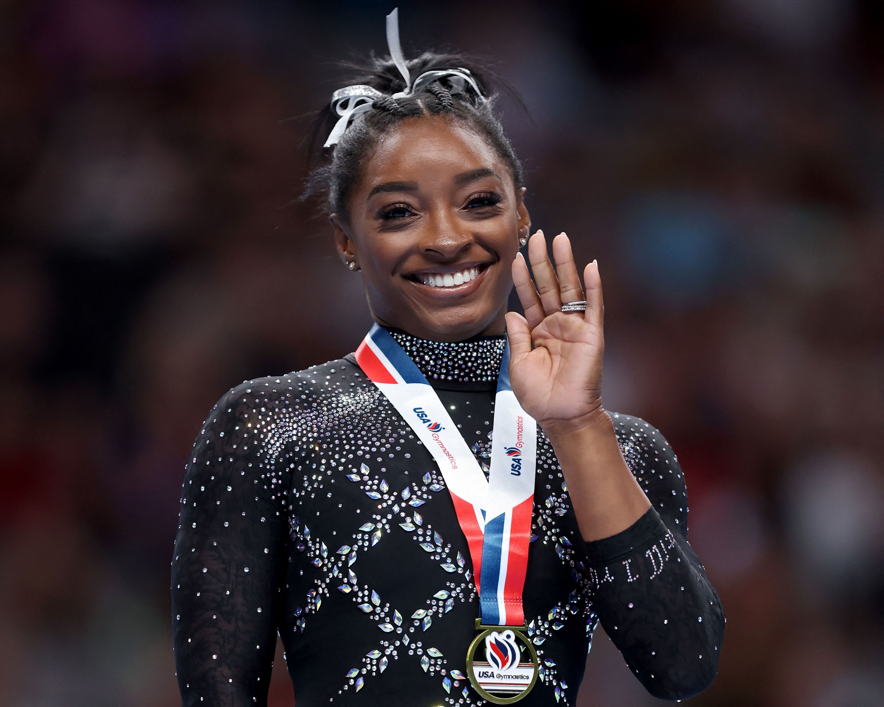 Emotiva Felicitación: Simone Biles Reconoce El Logro De Otra Gimnasta Emotiva Felicitación: Simone Biles Reconoce El Logro De Otra Gimnasta