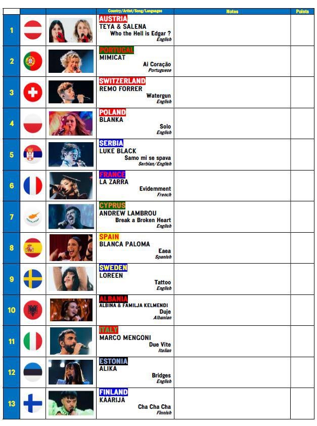 Eurovision Grand Final: Host's Sudden Departure Creates Chaos Eurovision Grand Final: Host's Sudden Departure Creates Chaos