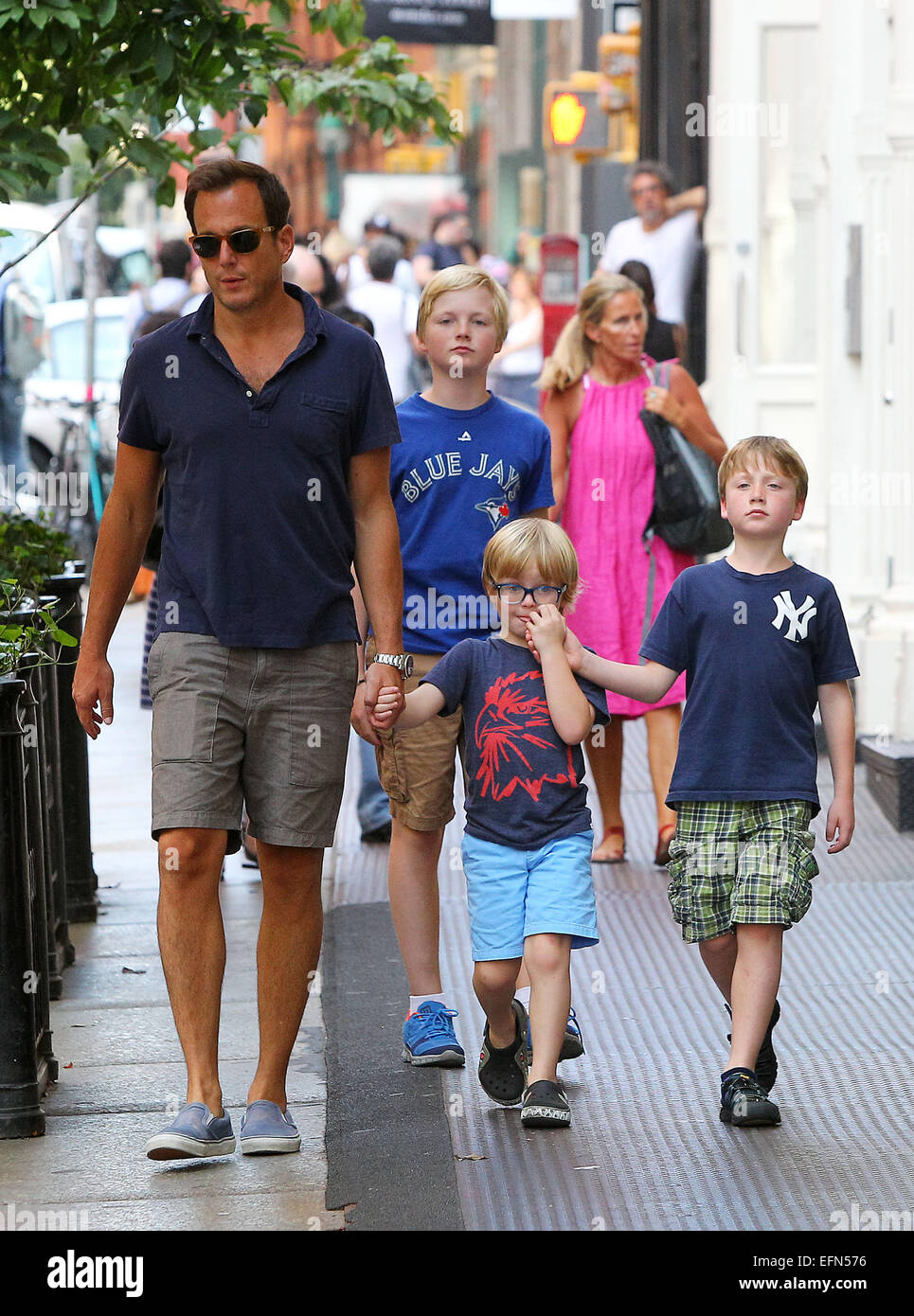 Exclusive Photos: Bradley Cooper Directing Will Arnett In New York City For Exclusive Photos: Bradley Cooper Directing Will Arnett In New York City For
