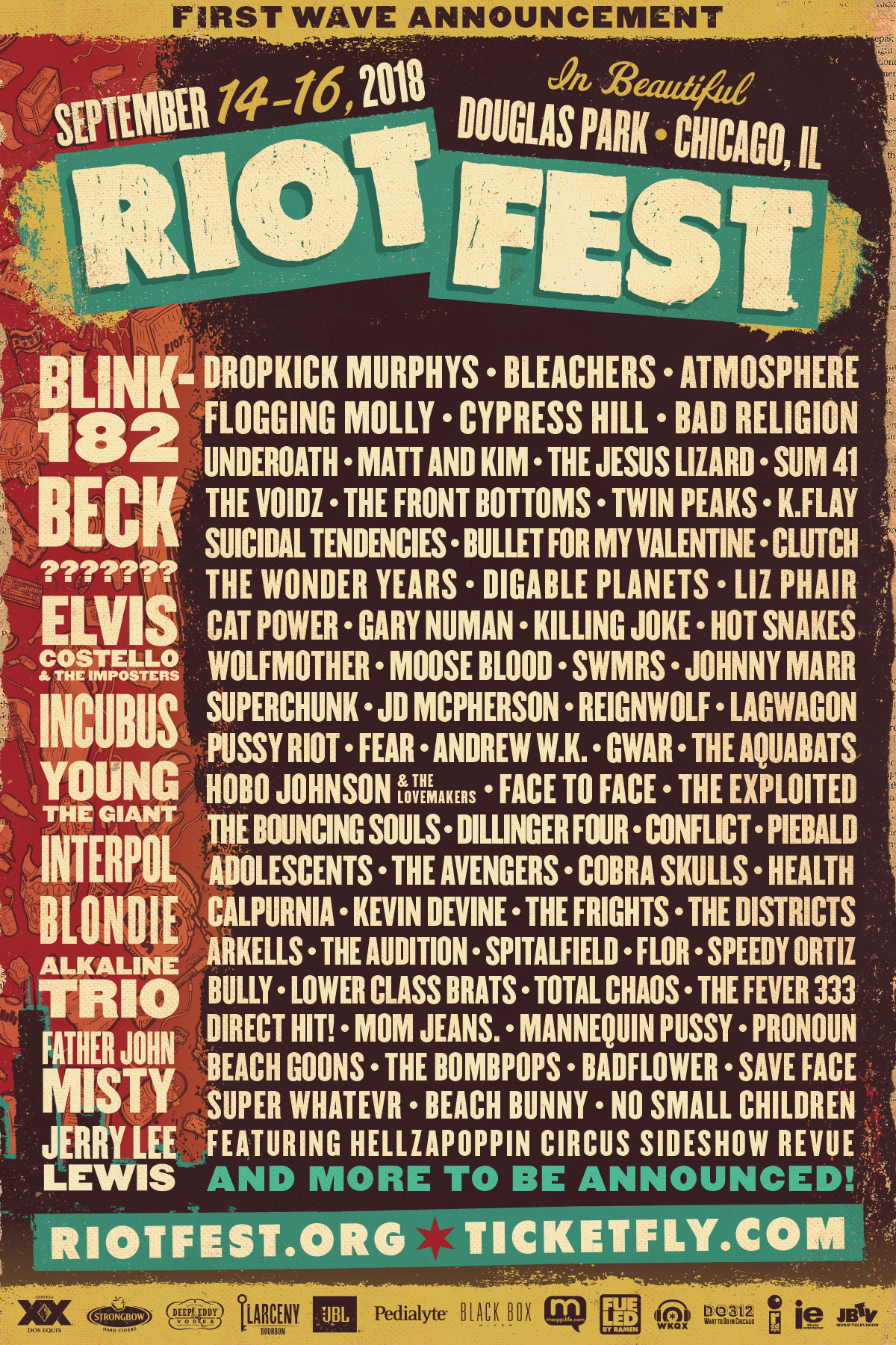 Expect Green Day, Blink-182 & Weird Al At Riot Fest 2025 Expect Green Day, Blink-182 & Weird Al At Riot Fest 2025