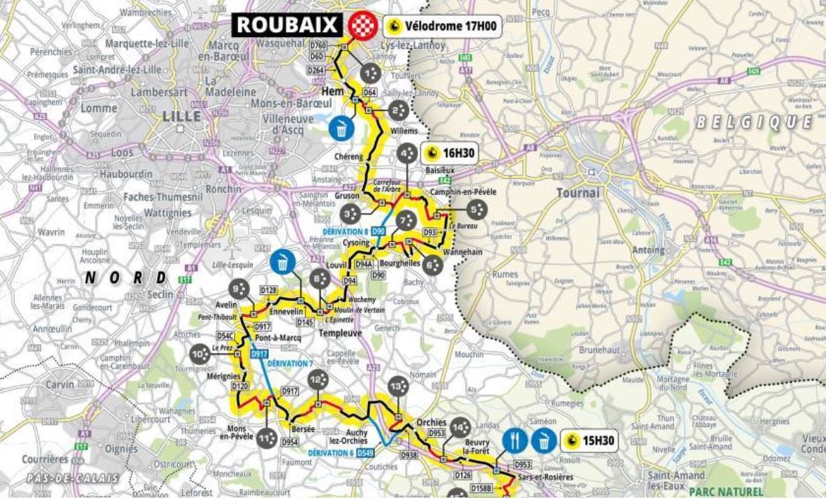 Exploring Gravel Bike Tech:  Massive Tyres And Ingenious Hacks From Paris-Roubaix 2025