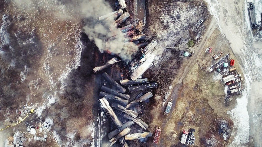 Extent Of Toxic Chemical Contamination Following Ohio Train Derailment Extent Of Toxic Chemical Contamination Following Ohio Train Derailment